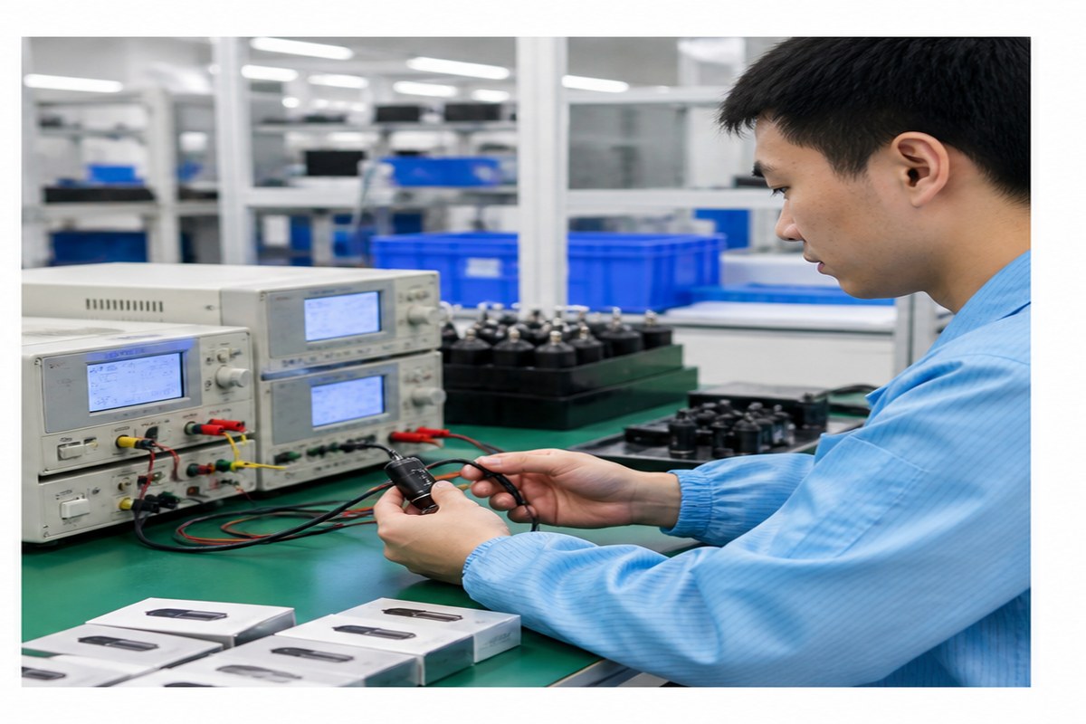 Car charger factory testing
